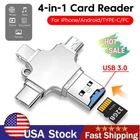 4 in1 Flash Drive USB TF Memory Card Reader Adapter For Samsung iPhone Android?