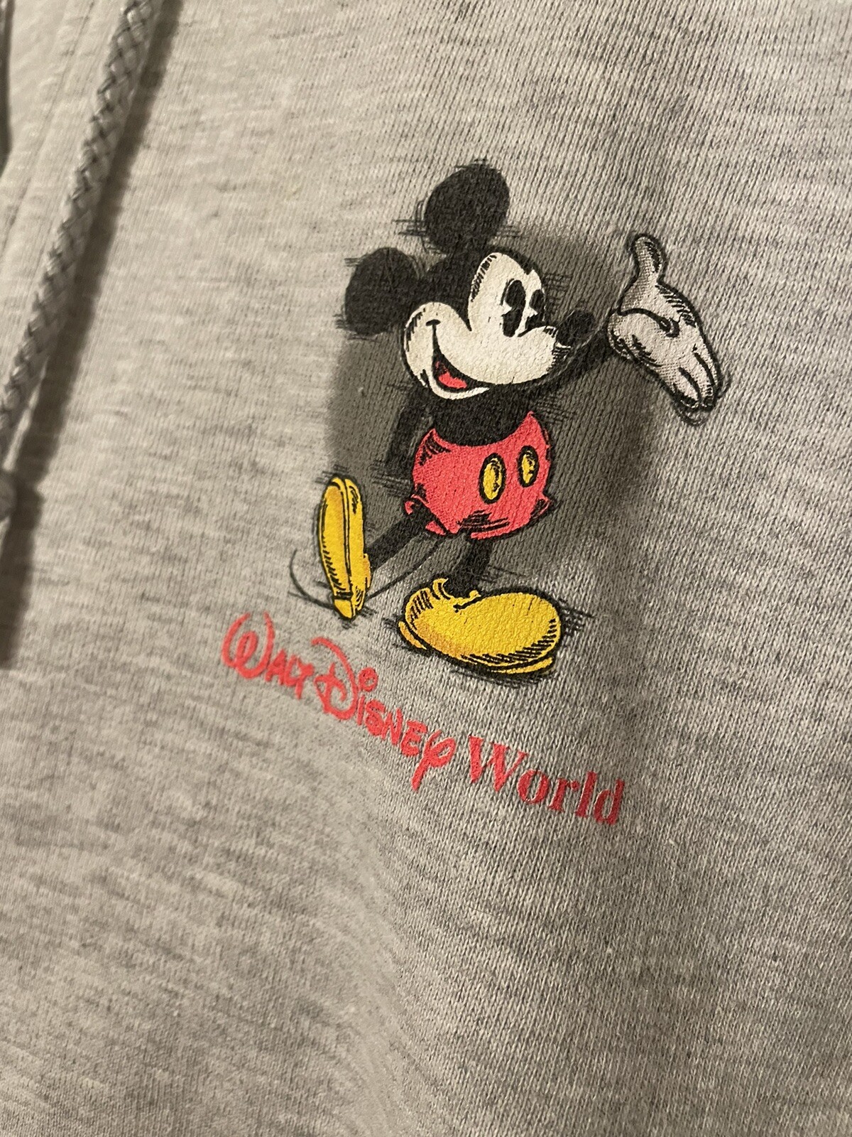 Disney vintage Hoodie, XXL, Grey, Made In USA eBay
