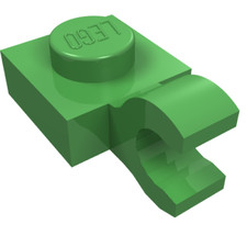 10x LEGO  Part 61252 - Plate, Modified 1 x 1 ...