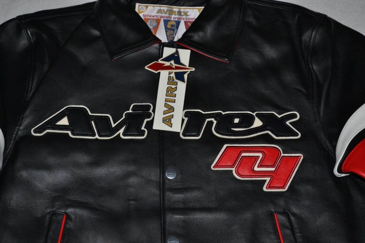 SALE AUTHENTIC Avirex LEGEND Leather BOMBER Jacket MENS SALE AUTHENTIC Avirex LEGEND Leather BOMBER Jacket MENS