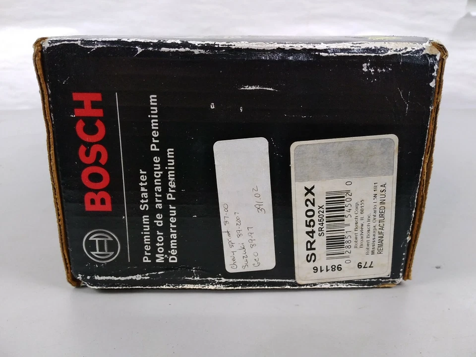 Motor De Arranque Bosch SR4502X 779 98116 Reman 88877249, 10465067, 25228 323-207 Foto 3 de 4