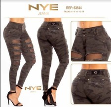 NYE JEANS COLOMBIANOS COLOMBIAN PUSH UP JEANS LEVANTA COLA BUTT LIFT