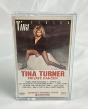 TINA TURNER Private Dancer Vintage Cassette Tape Better Be Good To Me