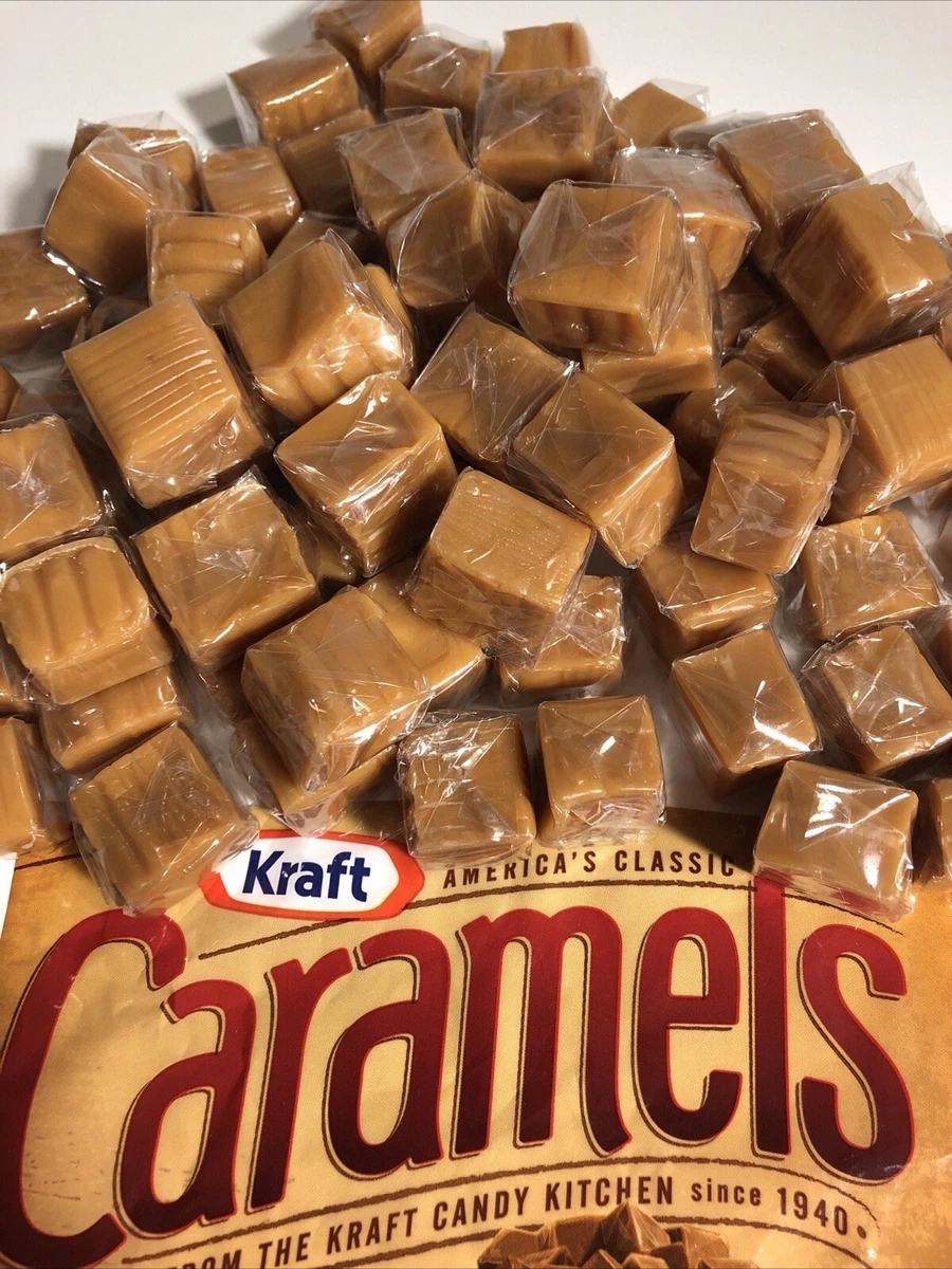 Caramels KRAFT ( FOUR ￼POUNDS Bulk ) Soft Candy Candies Sweet Caramel Chews  | eBay