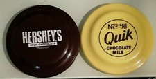 NESTLE QUIK / HERSHEYS MILK CHOCOLATE FRISBEE LOT hershey's humphrey flyer