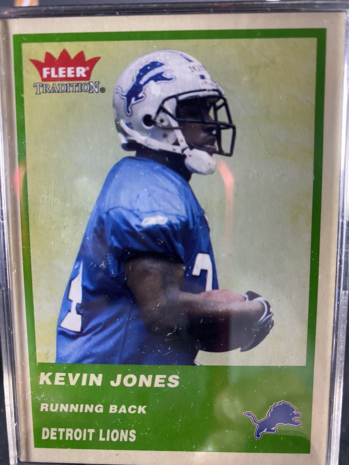 Kevin Jones Fleer Tradition #339 Base
