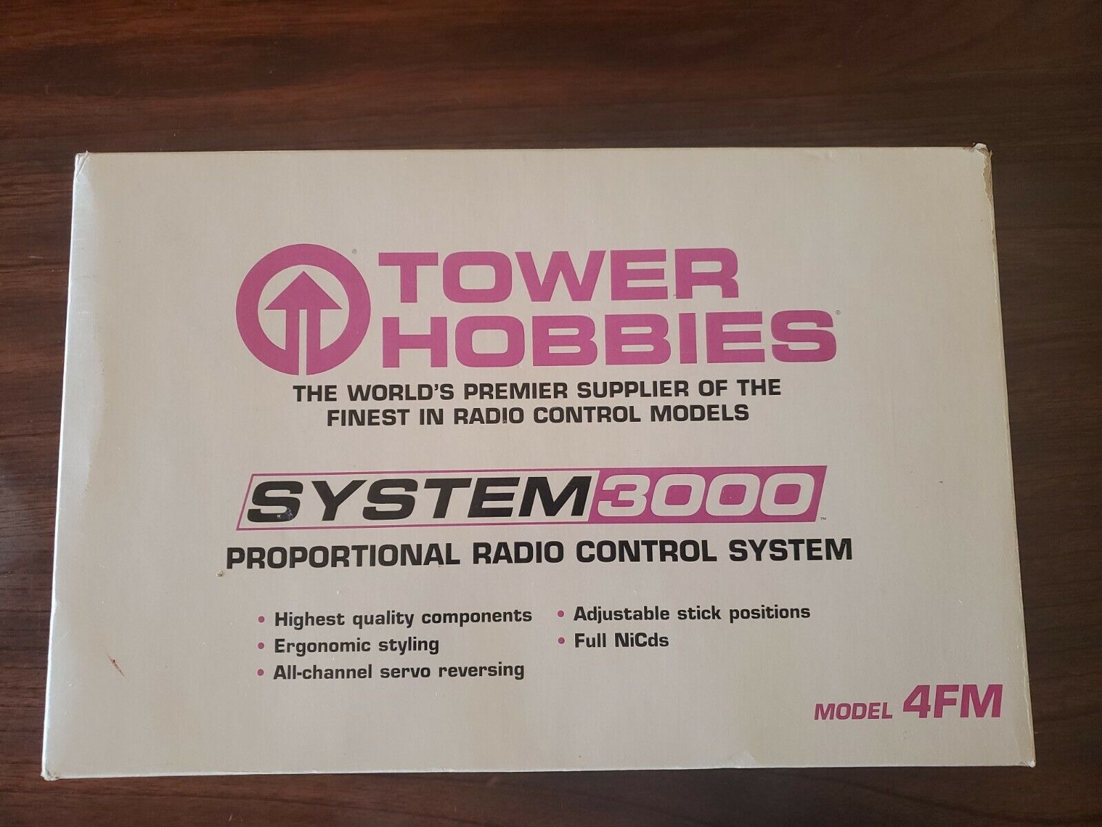 VINTAGE TOWER HOBBIES SYSTEM 3000, PROPORTIONAL RADIO CONTROL SYSTEM, MODEL 4FM 