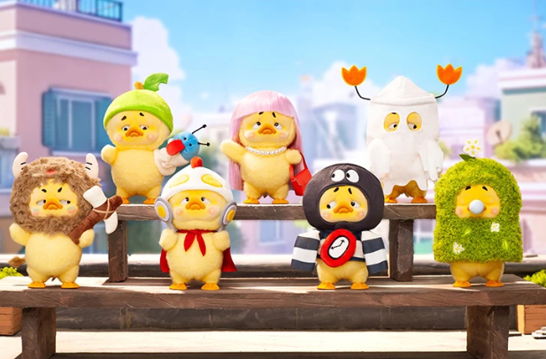 upsetduck セット Upsetduck Born This Way Duck Series Plush Blind Box Figures