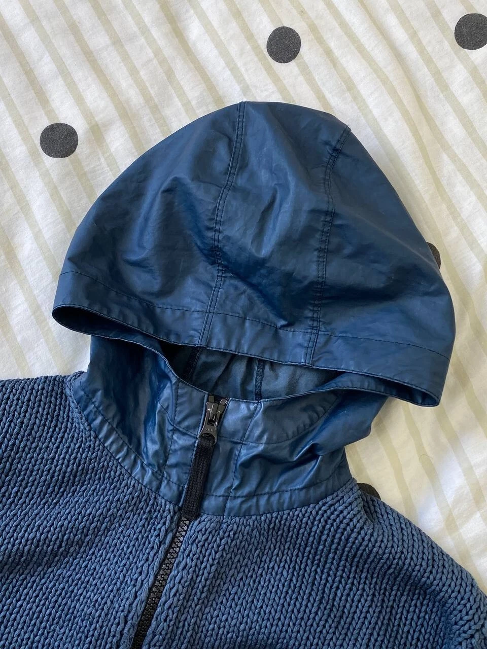 Felpa con cappuccio e zip Stone Island Junior SS 2013 nylon cappuccio