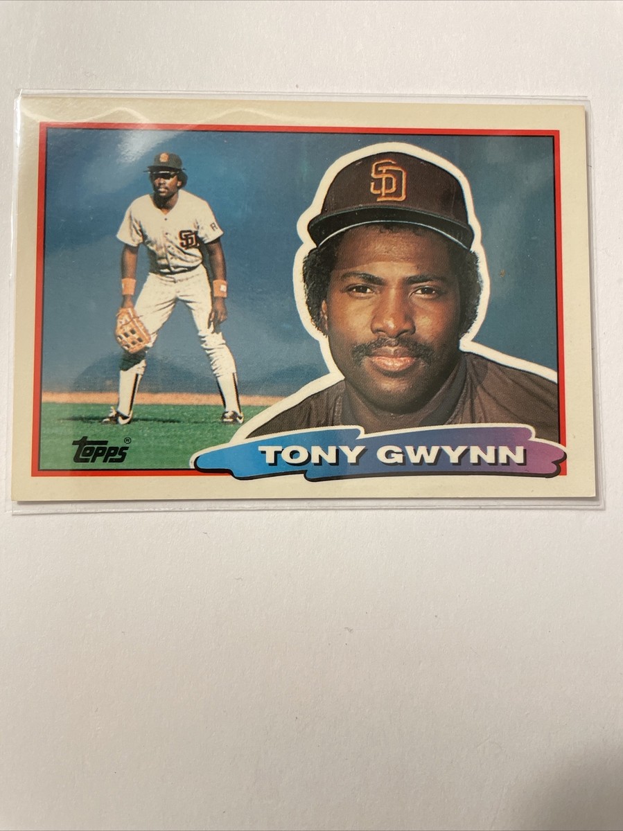 1988 Topps Big San Diego Padres Baseball Card #161 Tony Gwynn MLB