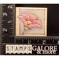 HERO ARTS RUBBER STAMPS E3755 SINGLE BLOSSOM 11 SKETCHED GARDEN FLOWERS T53