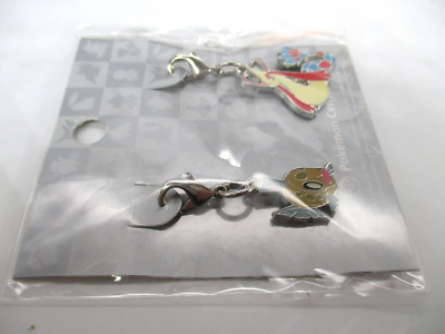 Feebas & Milotic metal charm Unopen Pokemon Center Japan Limited
