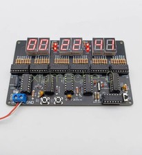 Digital Clock Circuit Board DIY Electronic Kit Electronic Clock Teaching Kit