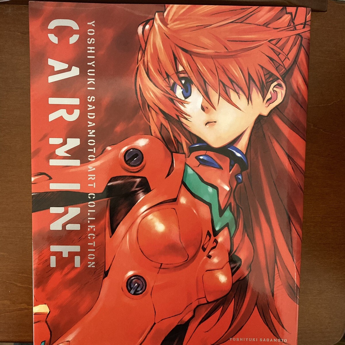 EVANGELION Yoshiyuki Sadamoto Art Book CARMINE Anime Illustration