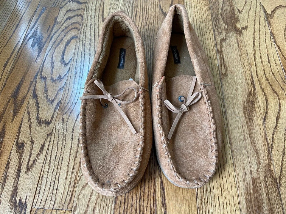 Zapatillas para hombre Dockers Michael Sherpa de forro suave, talla grande 9,5-10,5 Foto 2 de 4