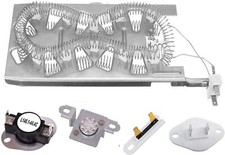 Heating Element Kit Thermostat Fuse Kenmore Dryer 90 Series Elite HE3 Whirlpool