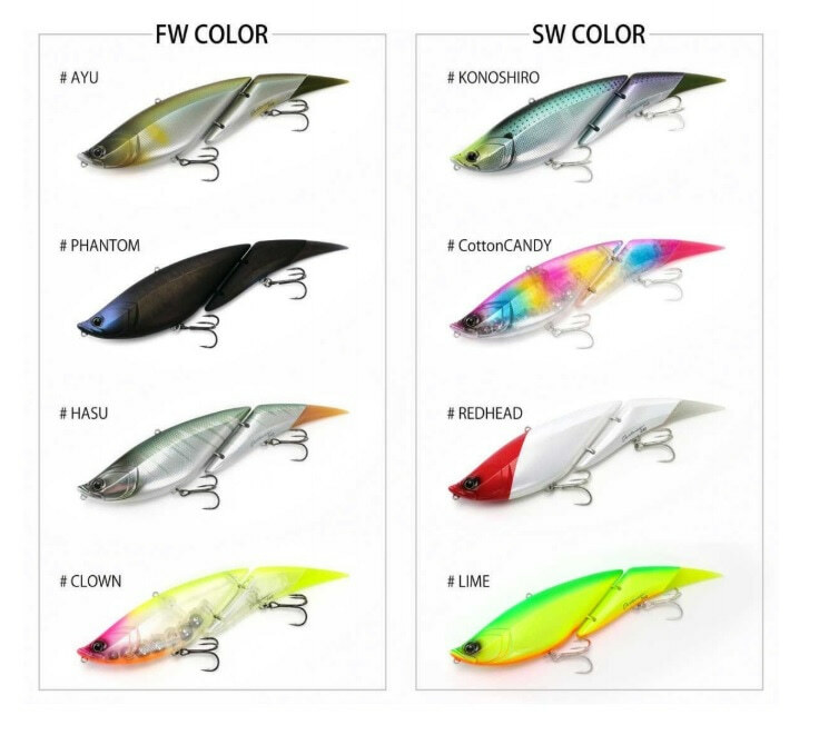 ELEMENTS Davinci 240 9.44 inch 3.98 oz Floating Big Bait Choose