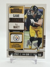 2023 Panini Contenders - Season Ticket #85 T.J. Watt