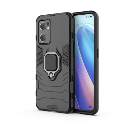 For OPPO Find X5 Pro/X5/X5 Lite Shockproof Hybrid Ring Holder Stand Case Cover