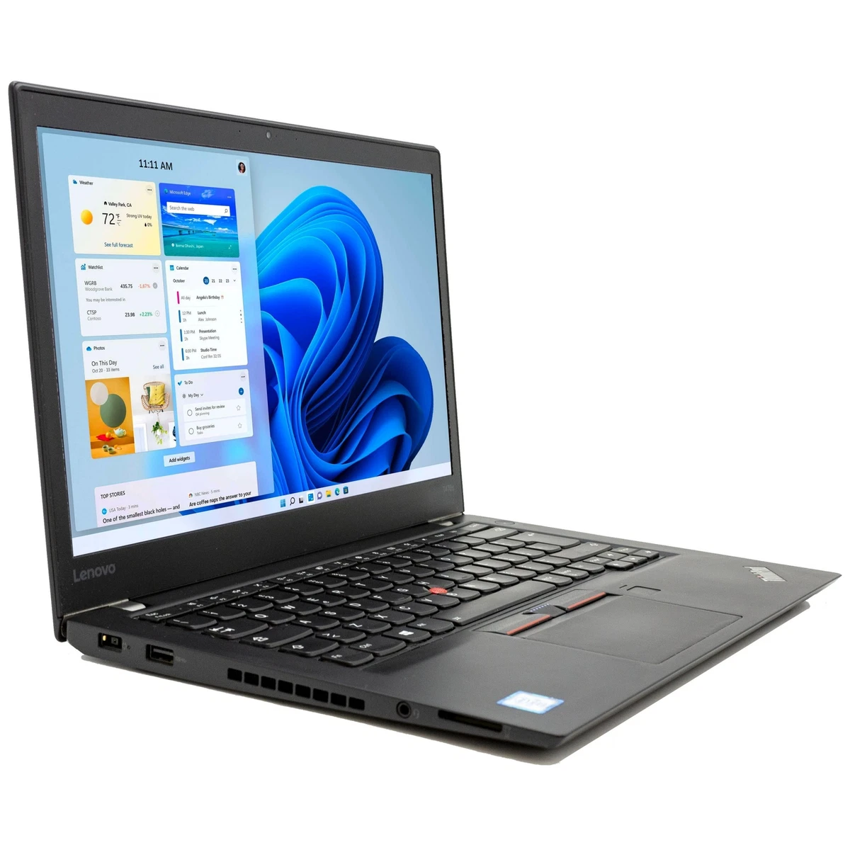 Lenovo T470s i5 Windows 11 8GB 240GB Touchscreen Laptop Portable