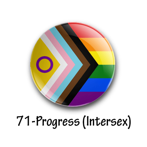 The Original LGBT/LGBTQIA+ 25mm/1 Inch Pride Flag Badges (81 To Choose From) Gay - Picture 72 of 82