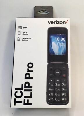 Verizon Prepaid TCL Flip Pro 2.8 In Display Slate Gray - (TCL-4056SPP - Foto 6