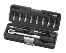 Bike Hand Adjustable Torque Wrench Set 1/4" Driver 3-15Nm T20/25/30 3 4 5 6 8mm+
