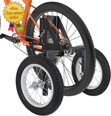 Adjustable Adult Bicycle Bike Stabilizers Training Wheels Fits 24