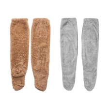 Thigh High Socks Costume Long Boot Cuffs Stretch Warm Thick Sleeping Socks