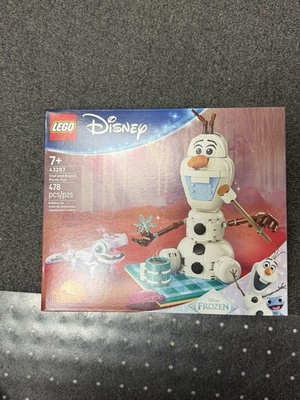 #ad LEGO Disney#x27;s Frozen Olaf amp; Bruni#x27;s Picnic Fun 43287 Building Kit 478 Pieces $39.90