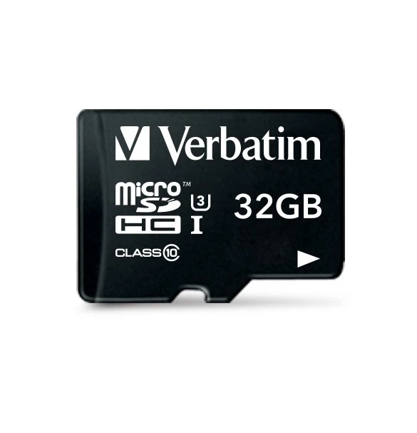 Verbatim MicroSDHC 32GB Classe 10 UHS-I 90 MB/s Scheda di Memoria Pro - Immagine 2 di 3
