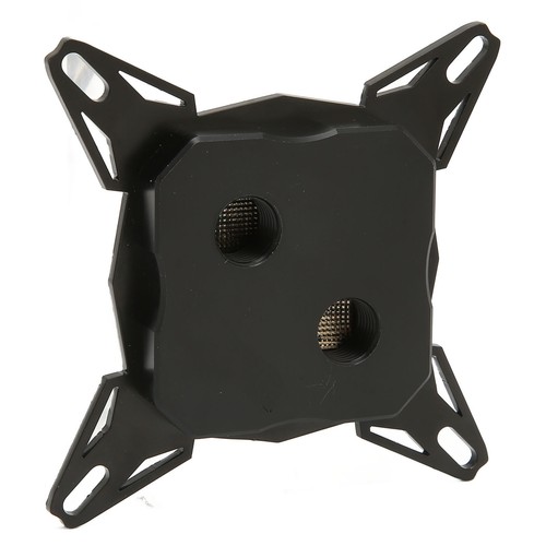Cpu Water Cooling Block High Purity Copper Pom G1/4In Thread Fast Heat Dis AM - Afbeelding 4 van 22