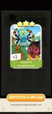 Assistant Exceptionnel/ Carte Monopoly 3 Étoiles