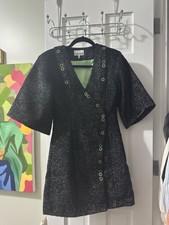 Ganni Sparkle minidress XS