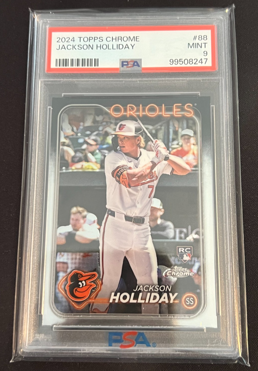 2024 Topps Topps Chrome #88 Jackson Holliday front