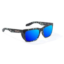 Bajio Palehorse Green Tort Matte Blue Mirror Glass Lenses Mens Sunglasses