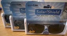 Set of 3 SolarShield Womens Polarized Clip-On...