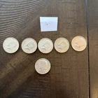 1968 Kennedy Half Dollar Mixed 40% Silver 6 Coins  Lot 160