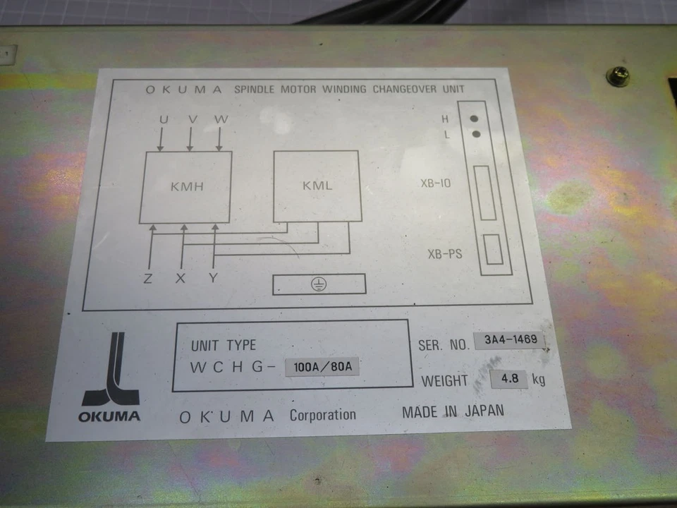 OKUMA E4809-578-002 SC-N2S Z324B WCHG CONTROL CARD T265193 - Image 4 of 4