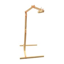 Embroidery Frame Holder, Cross Stitch Stand, Height Adjustable, Practical Wooden