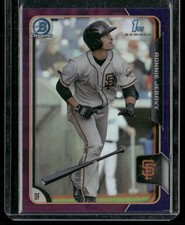 2015 Bowman Draft #79 Ronnie Jebavy Chrome Purple Refractors #/250