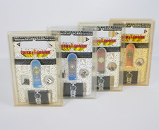 1980s Zorlac LSD Mini Skateboard Keyring Kit NOS PrecisionBoard Set of 4 Vintage