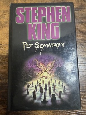 Pet Sematary Stephen King UK 1st Ed 2nd Imp 1984 Hodder & Stoughton