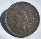 1901 Indian Head  Cent