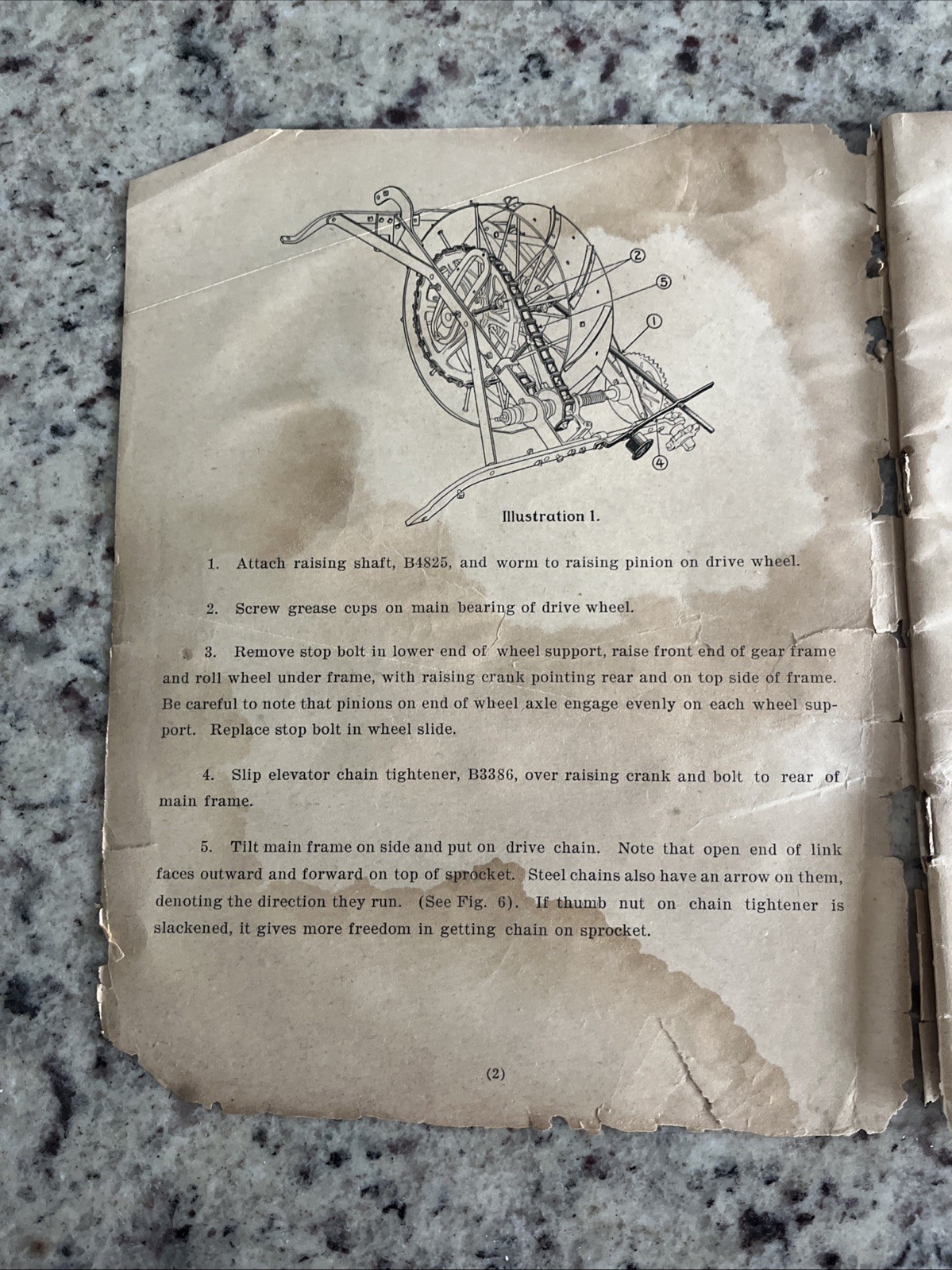 Antique IH McCormick-Deering Horse Drawn No6 & 6A Corn Binders Owners Guide Book