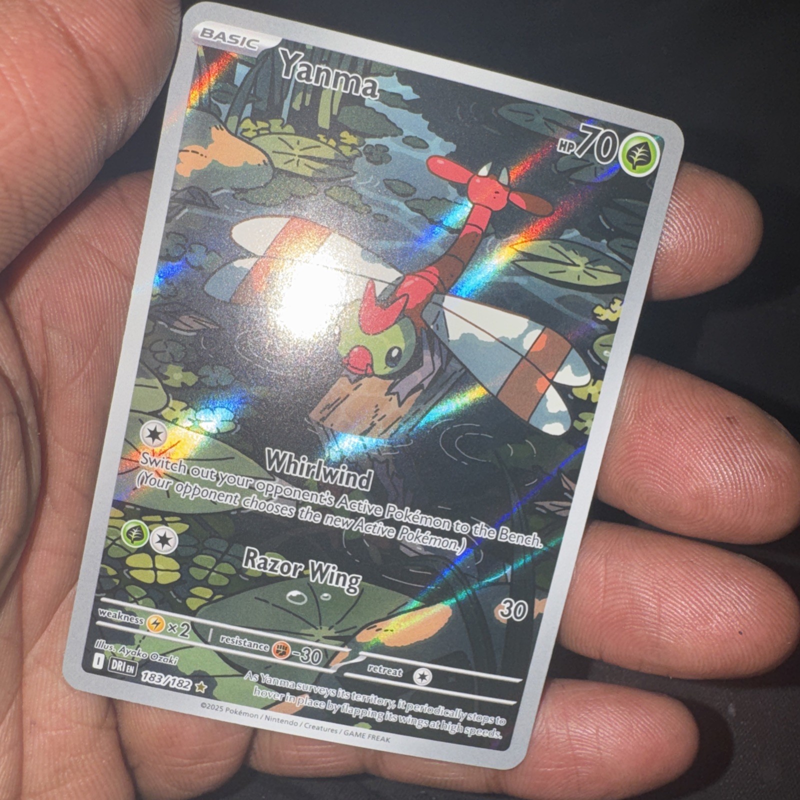 Yanma 183/182 DRI Pokemon TCG Near Mint