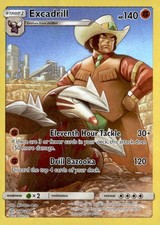 Excadrill (Secret) Holo Secret Rare SM - Cosmic Eclipse 246/236 LP on eBay