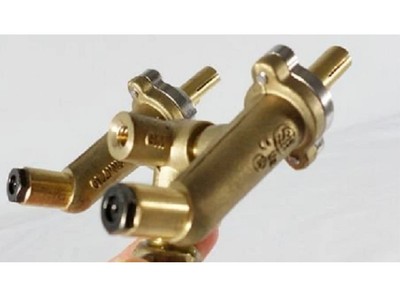 MHP Gas Grill Natural Gas Dual Brass Valve Assembly  WNK, TJK  GGVLV32