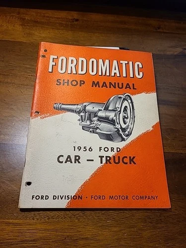 1956 Fordomatic Transmission Service Shop Manual Repair Car Truck