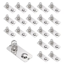 20Pcs Battery Spring Brass Contact 28 x 12mm Positive Negative Bipolar